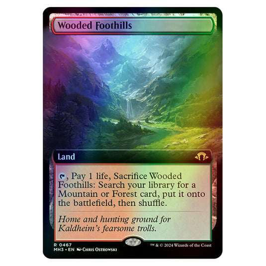 Magic The Gathering - Modern Horizons 3 - Wooded Foothills - 0467 (Foil)