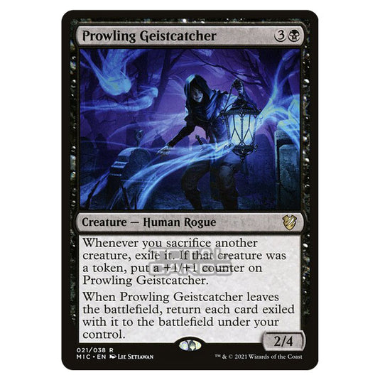 Magic The Gathering - Innistrad - Midnight Hunt - Commander - Prowling Geistcatcher - 21/38