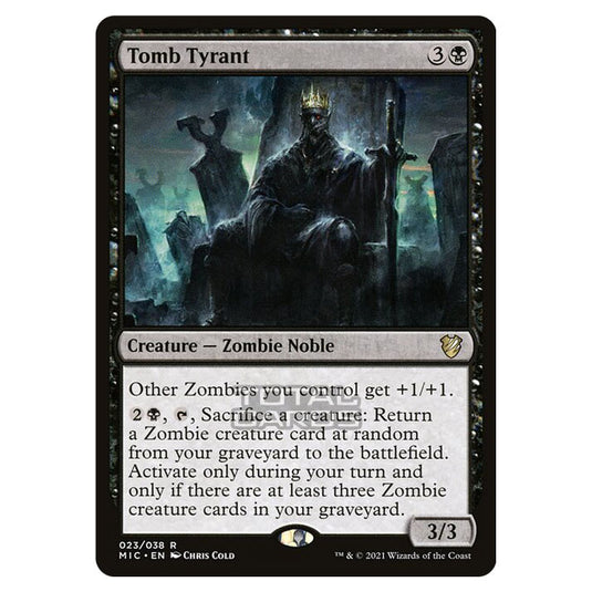 Magic The Gathering - Innistrad - Midnight Hunt - Commander - Tomb Tyrant - 23/38