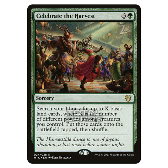 Magic The Gathering - Innistrad - Midnight Hunt - Commander - Celebrate the Harvest - 24/38