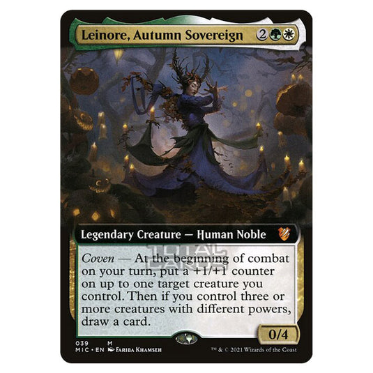 Magic The Gathering - Innistrad - Midnight Hunt - Commander - Leinore, Autumn Sovereign - 39/38