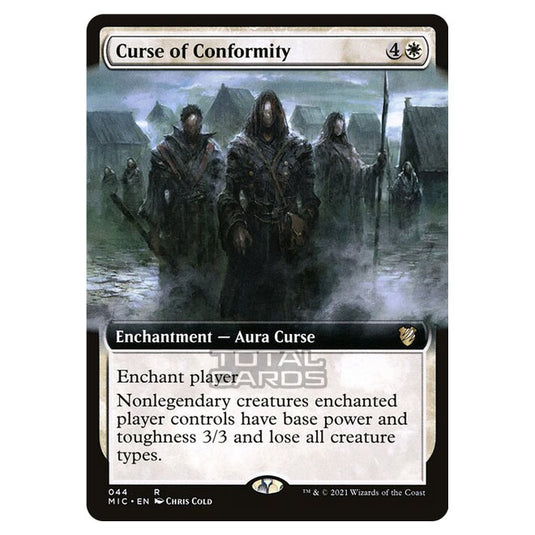 Magic The Gathering - Innistrad - Midnight Hunt - Commander - Curse of Conformity - 44/38