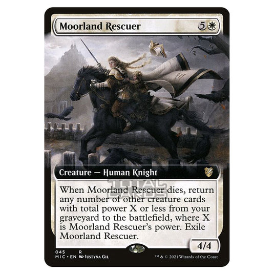 Magic The Gathering - Innistrad - Midnight Hunt - Commander - Moorland Rescuer - 45/38