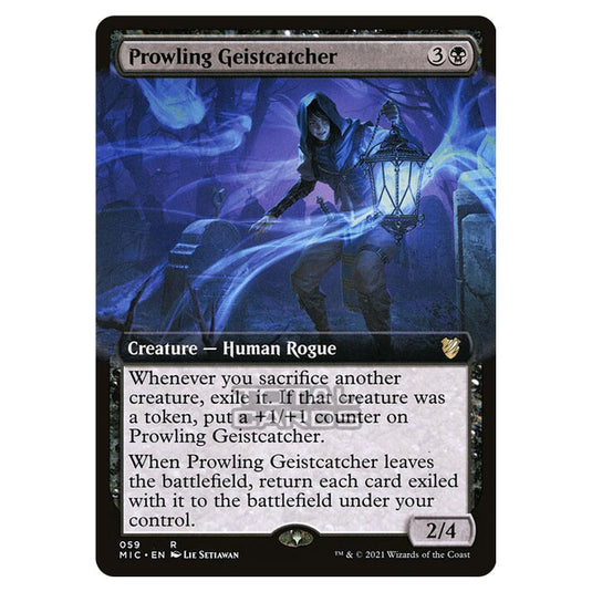 Magic The Gathering - Innistrad - Midnight Hunt - Commander - Prowling Geistcatcher - 59/38