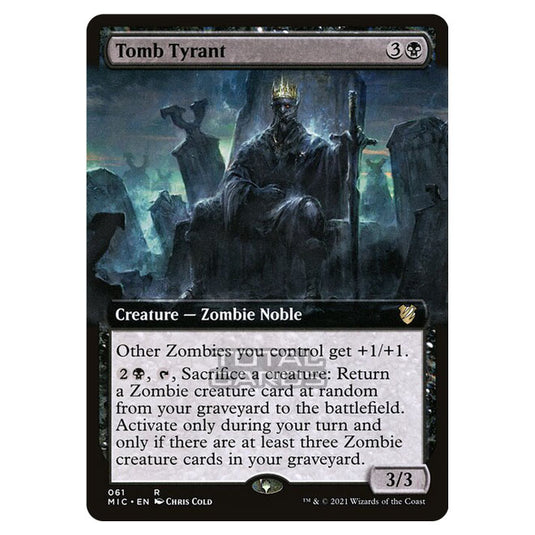 Magic The Gathering - Innistrad - Midnight Hunt - Commander - Tomb Tyrant - 61/38