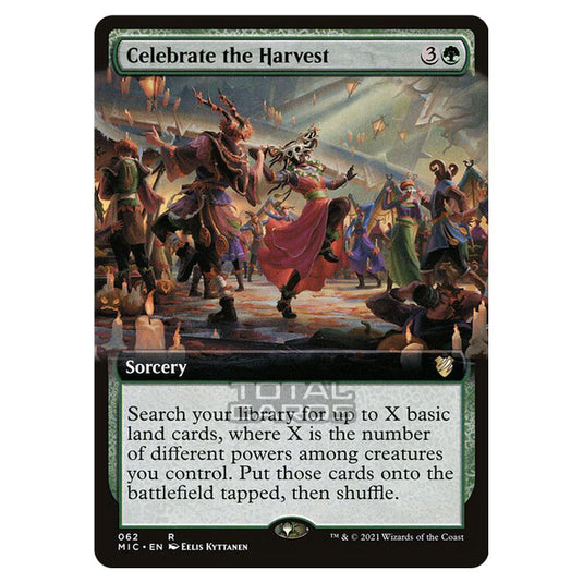 Magic The Gathering - Innistrad - Midnight Hunt - Commander - Celebrate the Harvest - 62/38