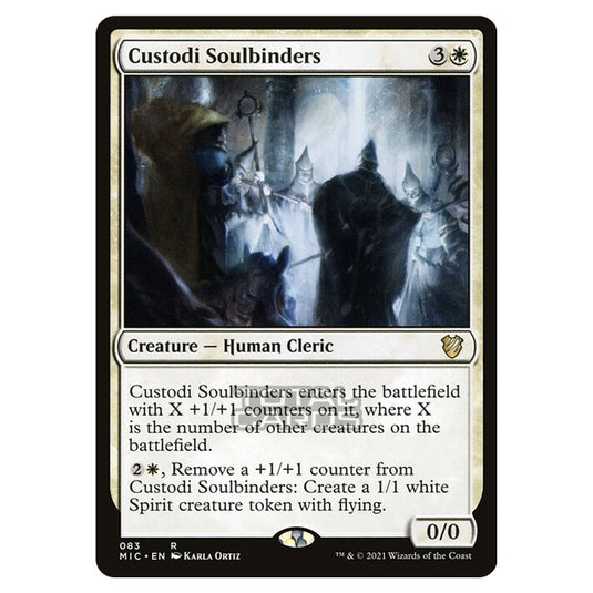 Magic The Gathering - Innistrad - Midnight Hunt - Commander - Custodi Soulbinders - 83/38