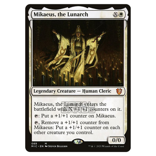 Magic The Gathering - Innistrad - Midnight Hunt - Commander - Mikaeus, the Lunarch - 89/38