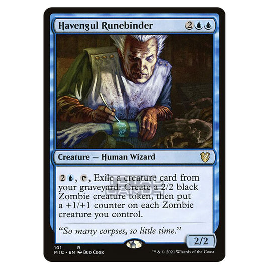 Magic The Gathering - Innistrad - Midnight Hunt - Commander - Havengul Runebinder - 101/38