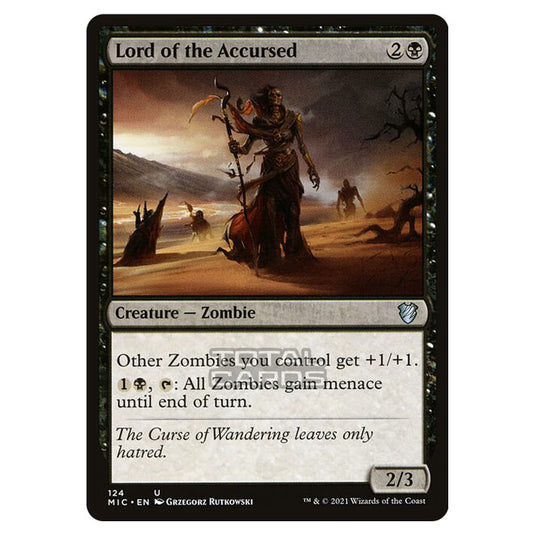 Magic The Gathering - Innistrad - Midnight Hunt - Commander - Lord of the Accursed - 124/38