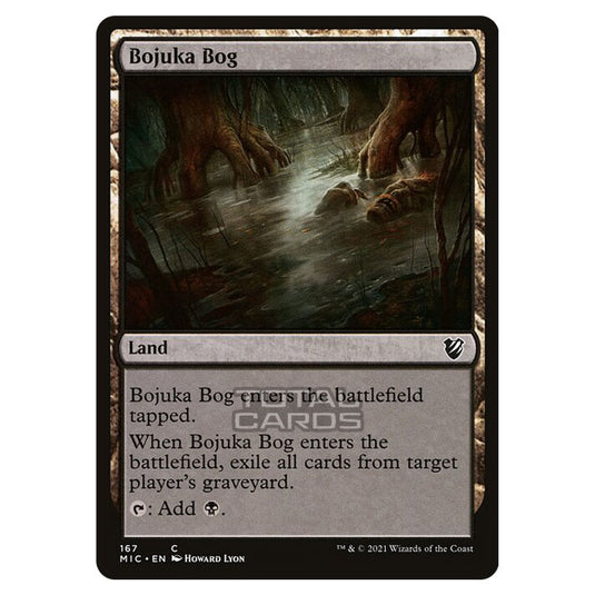 Magic The Gathering - Innistrad - Midnight Hunt - Commander - Bojuka Bog - 167/38