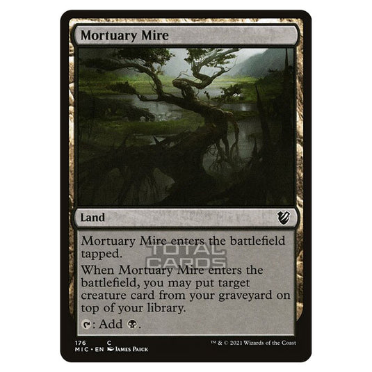 Magic The Gathering - Innistrad - Midnight Hunt - Commander - Mortuary Mire - 176/38