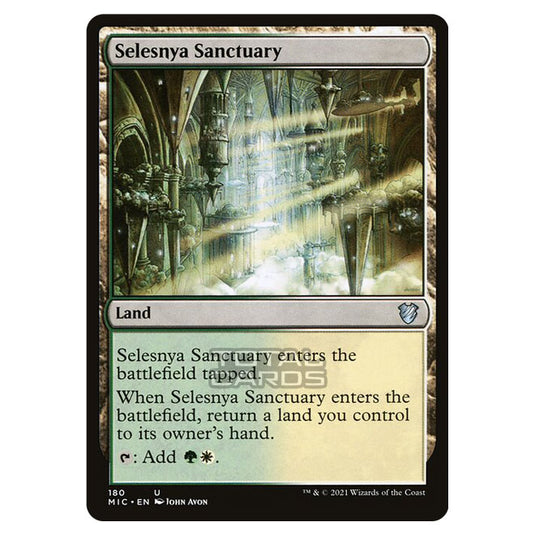 Magic The Gathering - Innistrad - Midnight Hunt - Commander - Selesnya Sanctuary - 180/38