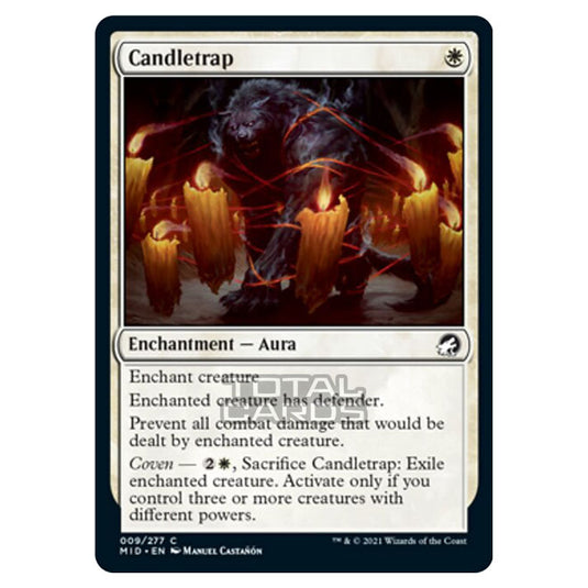 Magic The Gathering - Innistrad - Midnight Hunt - Candletrap - 9/277