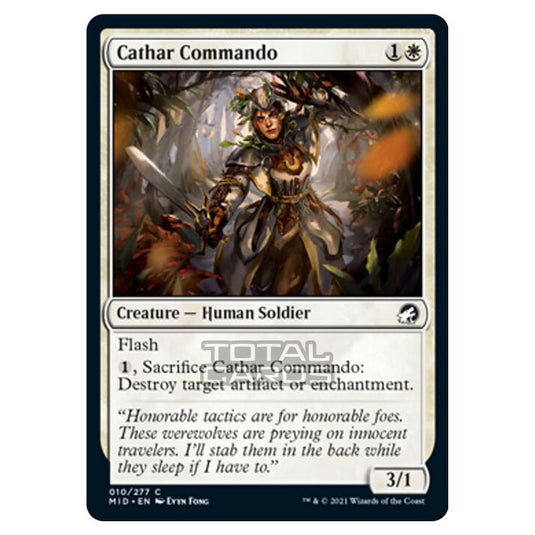 Magic The Gathering - Innistrad - Midnight Hunt - Cathar Commando - 10/277