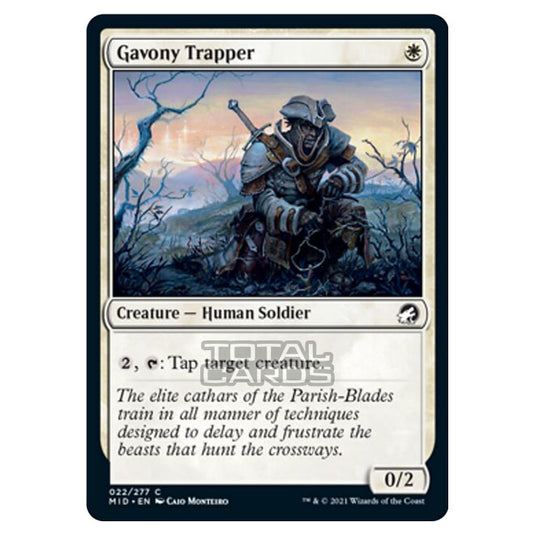 Magic The Gathering - Innistrad - Midnight Hunt - Gavony Trapper - 22/277