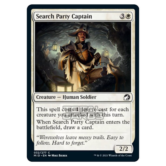 Magic The Gathering - Innistrad - Midnight Hunt - Search Party Captain - 32/277