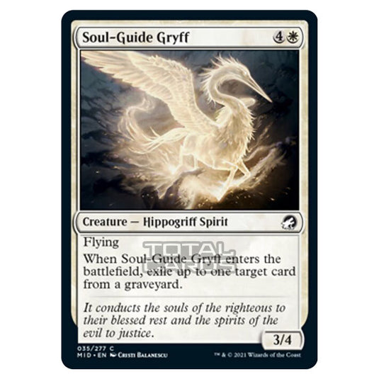 Magic The Gathering - Innistrad - Midnight Hunt - Soul-Guide Gryff - 35/277