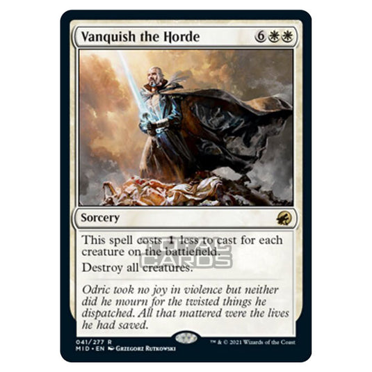 Magic The Gathering - Innistrad - Midnight Hunt - Vanquish the Horde - 41/277