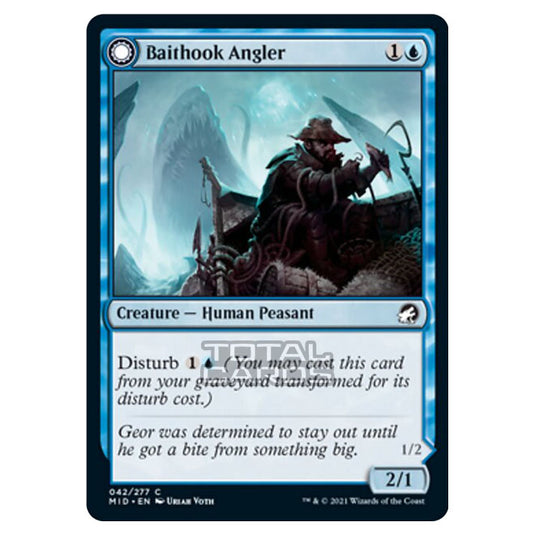 Magic The Gathering - Innistrad - Midnight Hunt - Baithook Angler // Hook-Haunt Drifter - 42/277