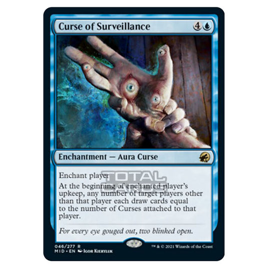 Magic The Gathering - Innistrad - Midnight Hunt - Curse of Surveillance - 46/277