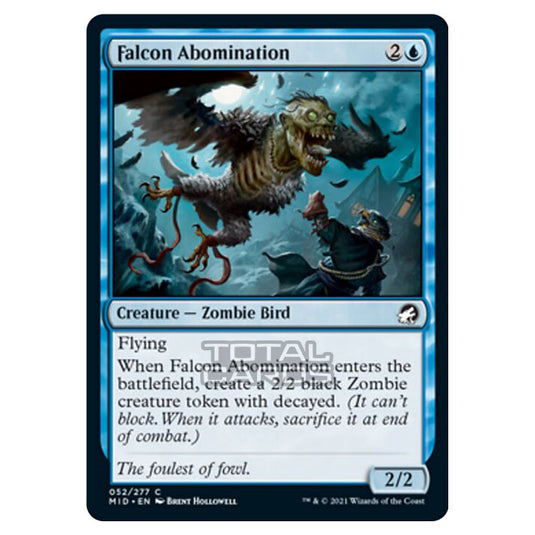 Magic The Gathering - Innistrad - Midnight Hunt - Falcon Abomination - 52/277