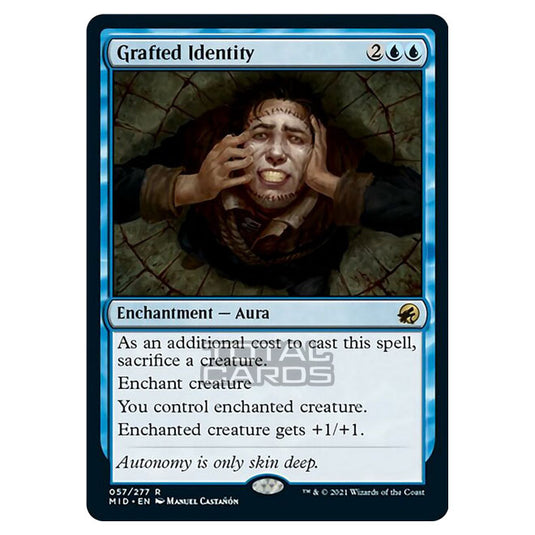 Magic The Gathering - Innistrad - Midnight Hunt - Grafted Identity - 57/277