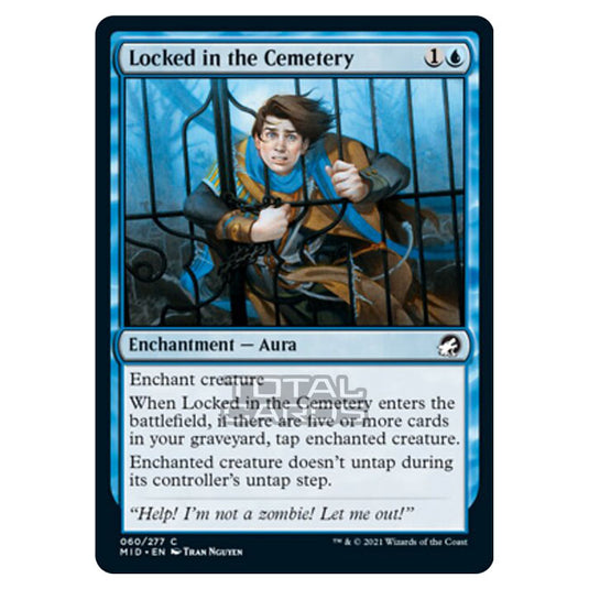 Magic The Gathering - Innistrad - Midnight Hunt - Locked in the Cemetery - 60/277
