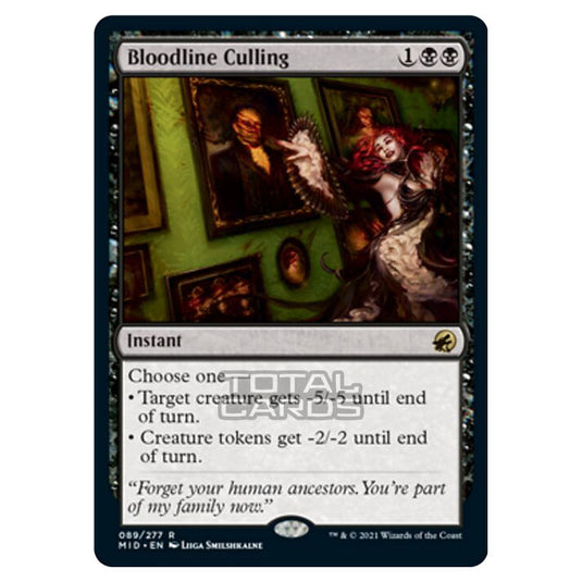 Magic The Gathering - Innistrad - Midnight Hunt - Bloodline Culling - 89/277