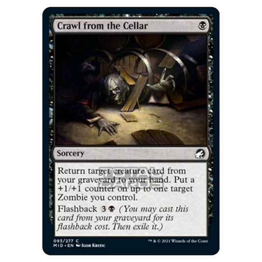 Magic The Gathering - Innistrad - Midnight Hunt - Crawl from the Cellar - 93/277