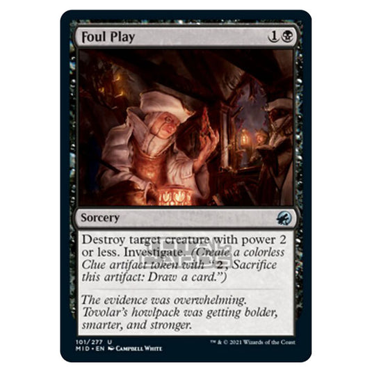 Magic The Gathering - Innistrad - Midnight Hunt - Foul Play - 101/277