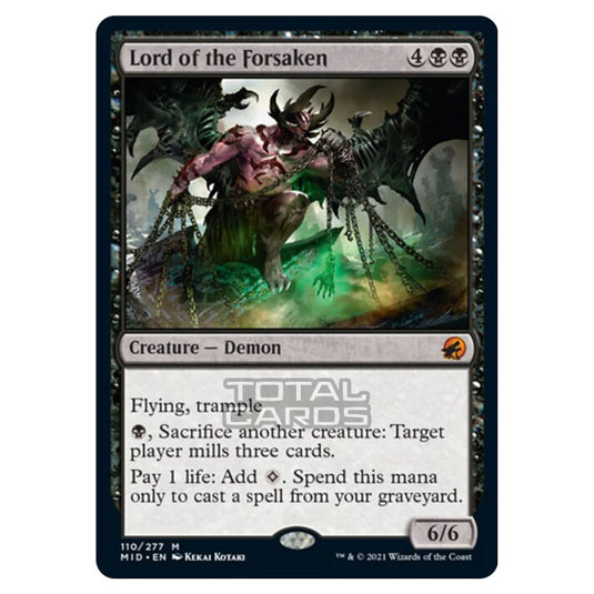 Magic The Gathering - Innistrad - Midnight Hunt - Lord of the Forsaken - 110/277