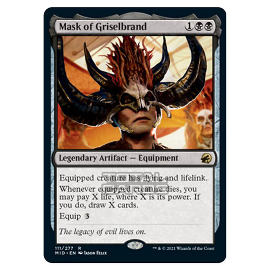 Magic The Gathering - Innistrad - Midnight Hunt - Mask of Griselbrand - 111/277