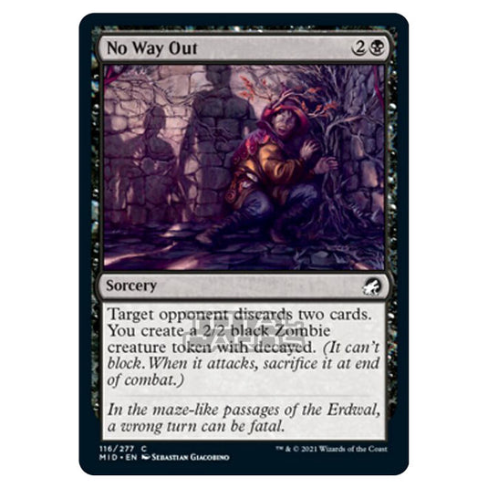 Magic The Gathering - Innistrad - Midnight Hunt - No Way Out - 116/277