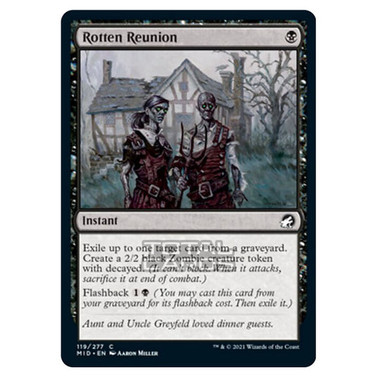 Magic The Gathering - Innistrad - Midnight Hunt - Rotten Reunion - 119/277