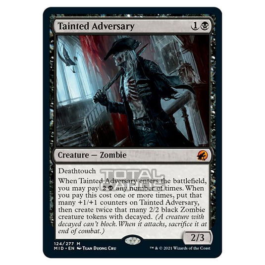 Magic The Gathering - Innistrad - Midnight Hunt - Tainted Adversary - 124/277