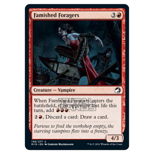 Magic The Gathering - Innistrad - Midnight Hunt - Famished Foragers - 138/277