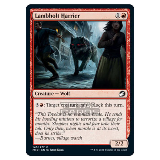 Magic The Gathering - Innistrad - Midnight Hunt - Lambholt Harrier - 145/277