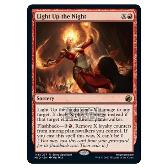 Magic The Gathering - Innistrad - Midnight Hunt - Light Up the Night - 146/277