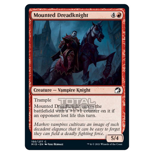 Magic The Gathering - Innistrad - Midnight Hunt - Mounted Dreadknight - 150/277