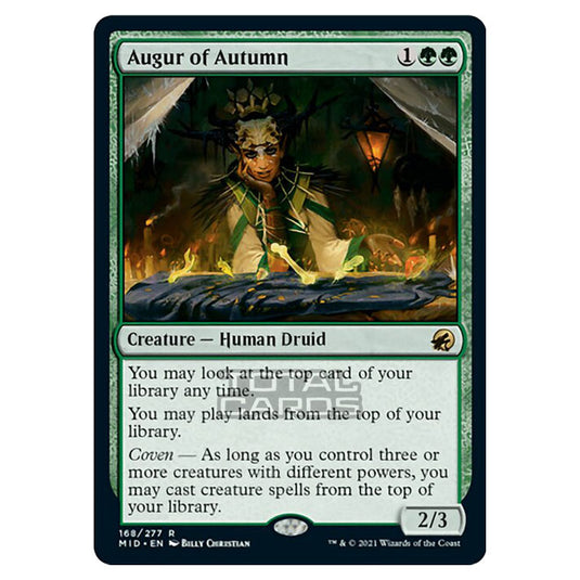 Magic The Gathering - Innistrad - Midnight Hunt - Augur of Autumn - 168/277