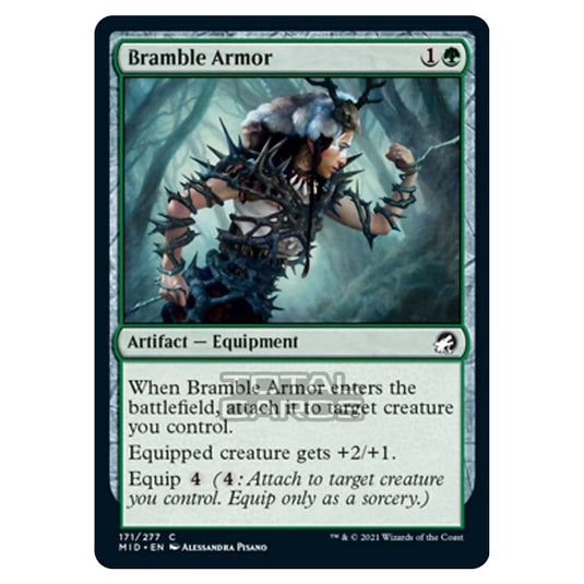 Magic The Gathering - Innistrad - Midnight Hunt - Bramble Armor - 171/277