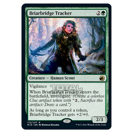 Magic The Gathering - Innistrad - Midnight Hunt - Briarbridge Tracker - 172/277