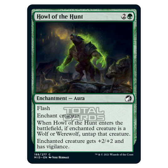 Magic The Gathering - Innistrad - Midnight Hunt - Howl of the Hunt - 188/277