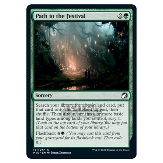 Magic The Gathering - Innistrad - Midnight Hunt - Path to the Festival - 191/277