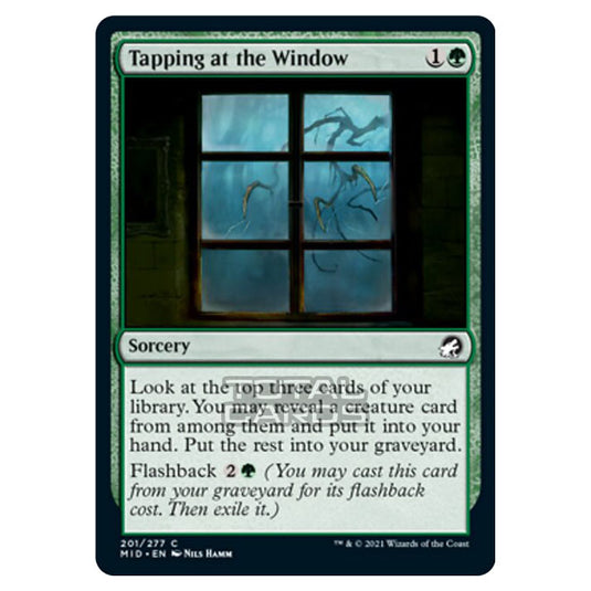 Magic The Gathering - Innistrad - Midnight Hunt - Tapping at the Window - 201/277