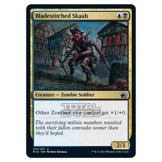 Magic The Gathering - Innistrad - Midnight Hunt - Bladestitched Skaab - 212/277