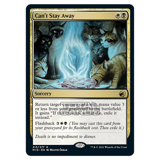 Magic The Gathering - Innistrad - Midnight Hunt - Can't Stay Away - 21 Magic The Gathering - Innistrad - Midnight Hunt - Can't Stay Away - 21