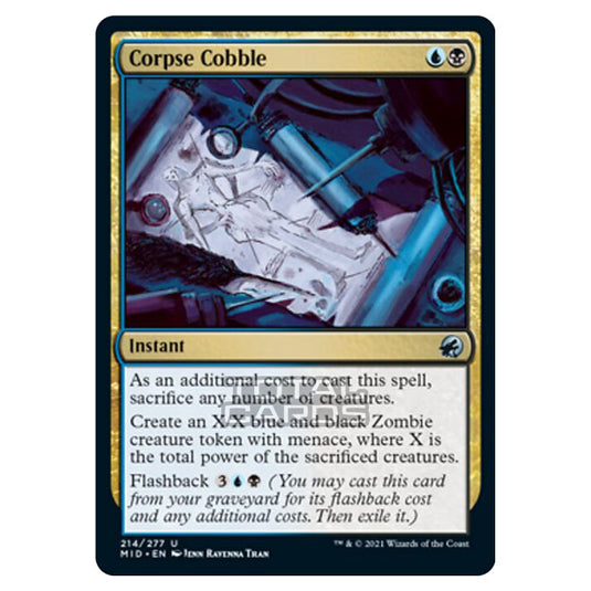 Magic The Gathering - Innistrad - Midnight Hunt - Corpse Cobble - 214/ Magic The Gathering - Innistrad - Midnight Hunt - Corpse Cobble - 214/