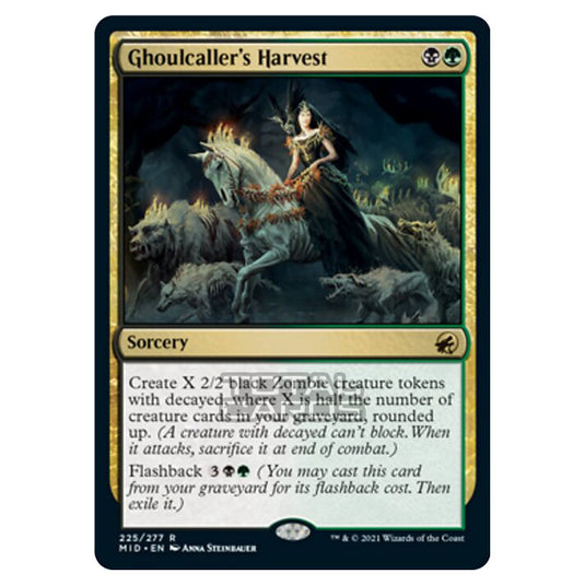 Magic The Gathering - Innistrad - Midnight Hunt - Ghoulcaller's Harvest - 225/277